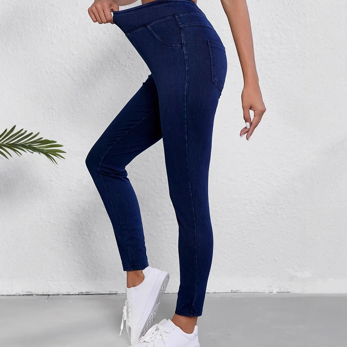 Enhanced Product Title: "Eleanor Women's Slim Fit High-Rise Stretch Jeans - Comfortable & Stylish Denim for Everyday Wear" 

This title includes relevant keywords while emphasizing comfort and style, which can attract more potential buyers.