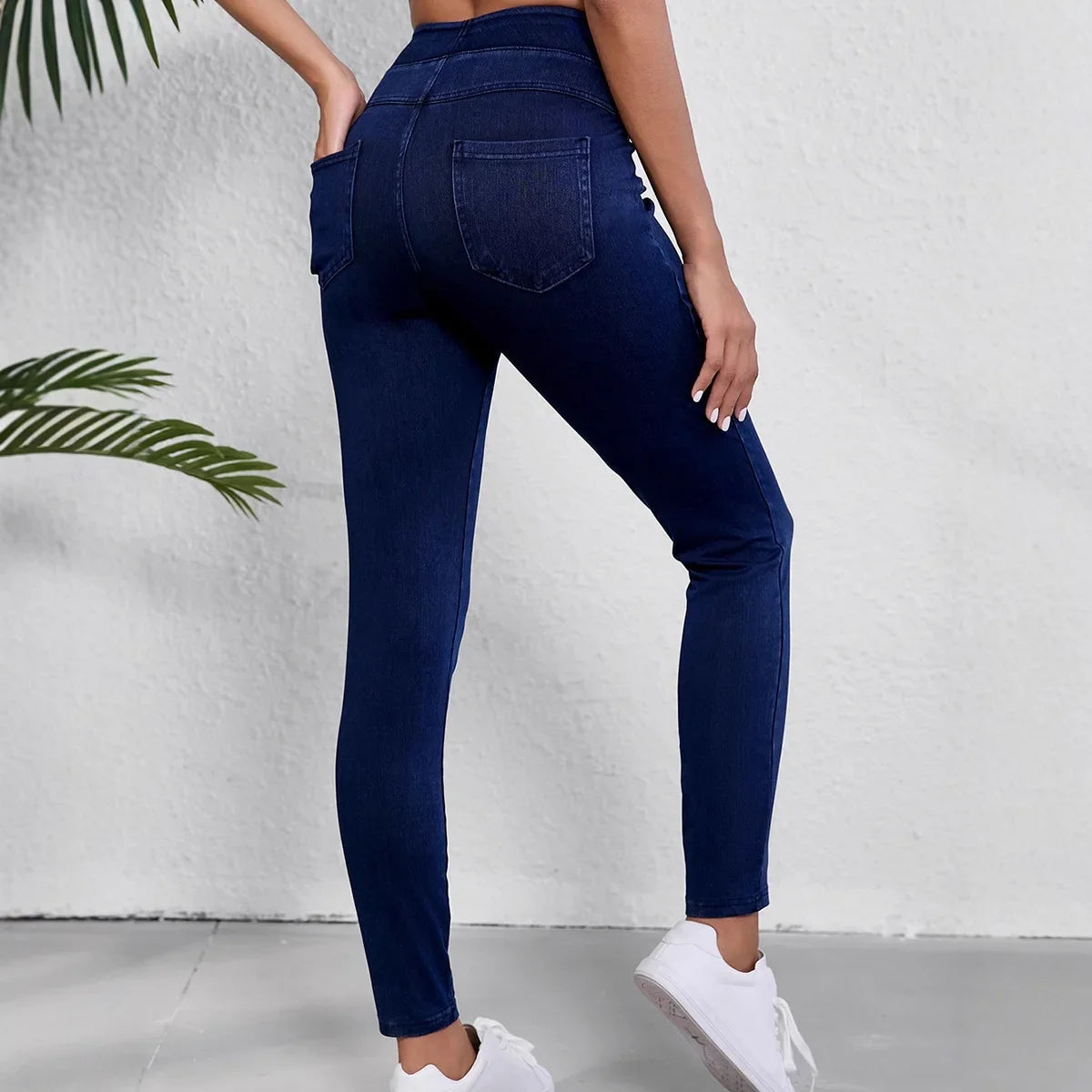 Enhanced Product Title: "Eleanor Women's Slim Fit High-Rise Stretch Jeans - Comfortable & Stylish Denim for Everyday Wear" 

This title includes relevant keywords while emphasizing comfort and style, which can attract more potential buyers.