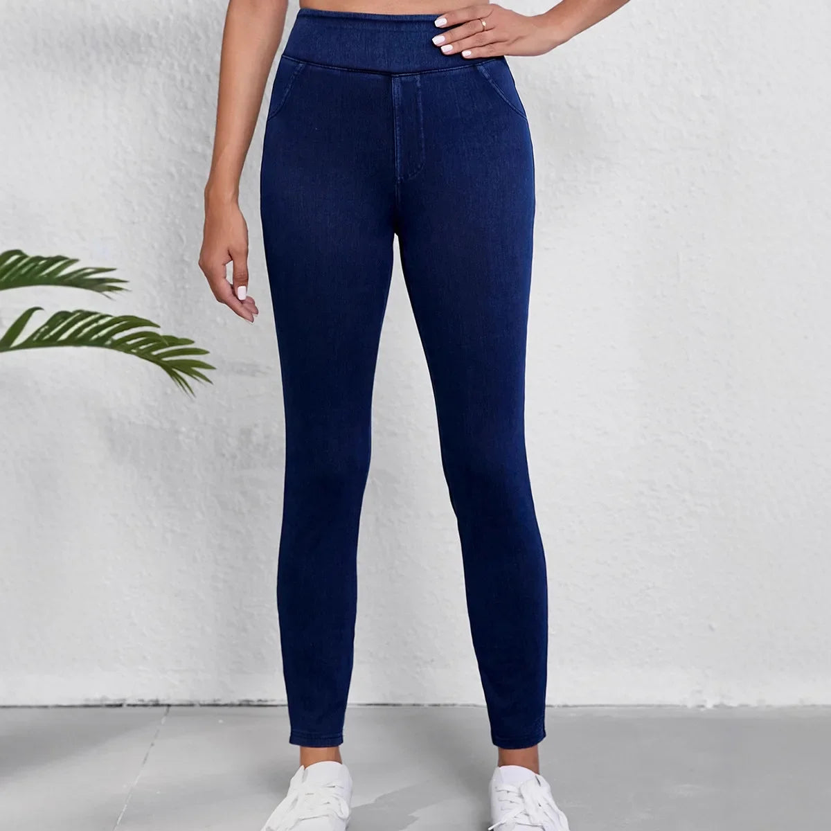 Enhanced Product Title: "Eleanor Women's Slim Fit High-Rise Stretch Jeans - Comfortable & Stylish Denim for Everyday Wear" 

This title includes relevant keywords while emphasizing comfort and style, which can attract more potential buyers.
